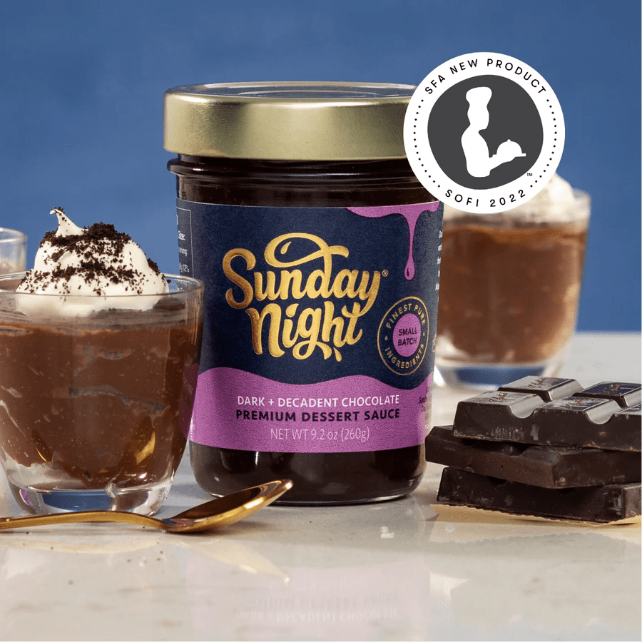 Sunday Night Sweet Treats Dark and Decadent Premium Chocolate Sauce