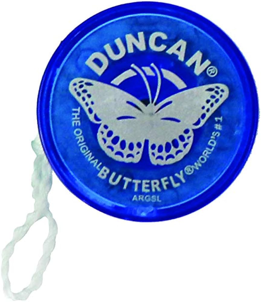 Super Impulse Just for Fun Blue World's Smallest Duncan Butterfly Yo-Yo