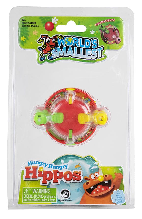 Super Impulse Just for Fun World's Smallest Hungry Hungry Hippos