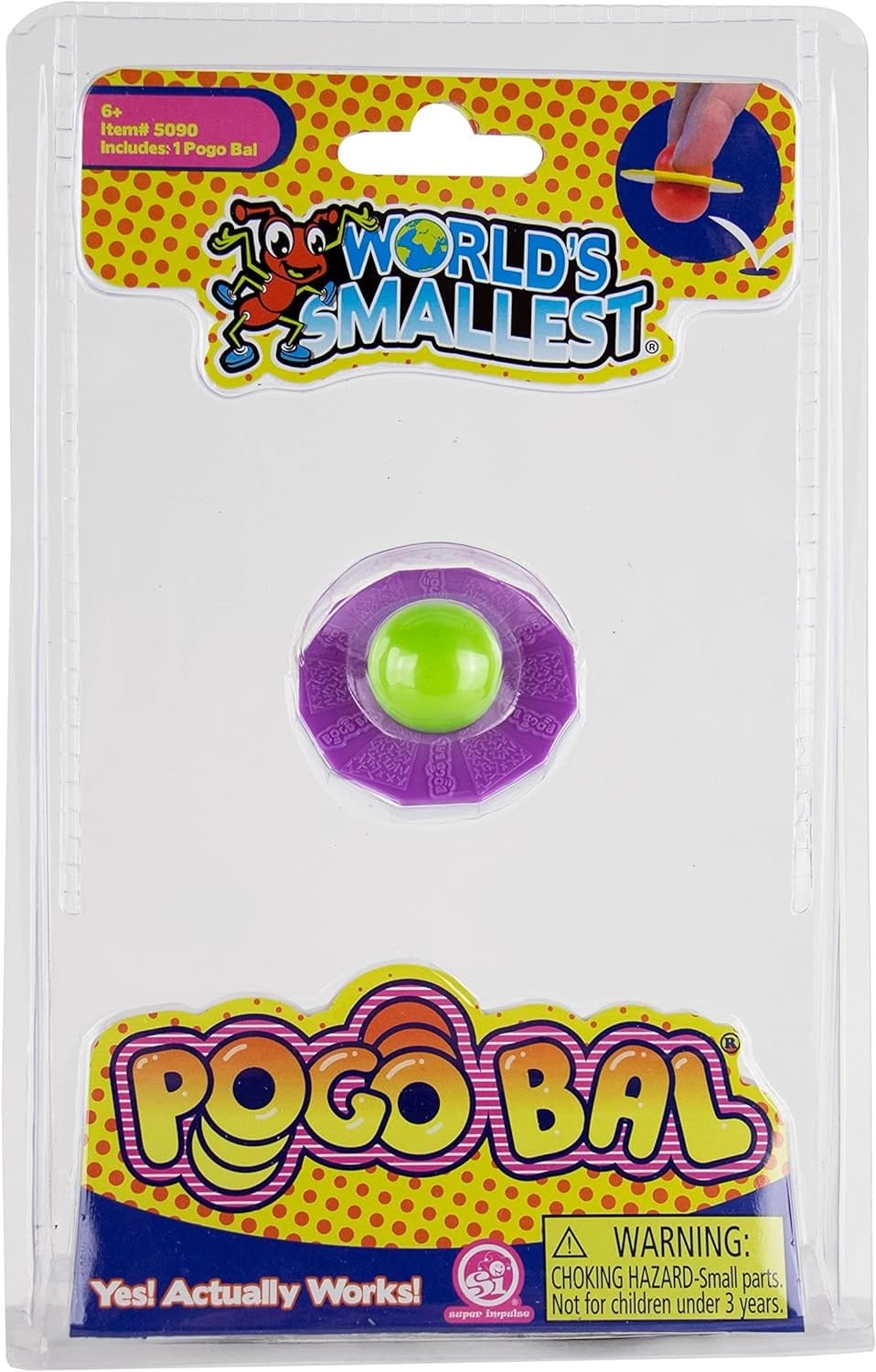 Super Impulse Just for Fun World's Smallest Pogo Bal