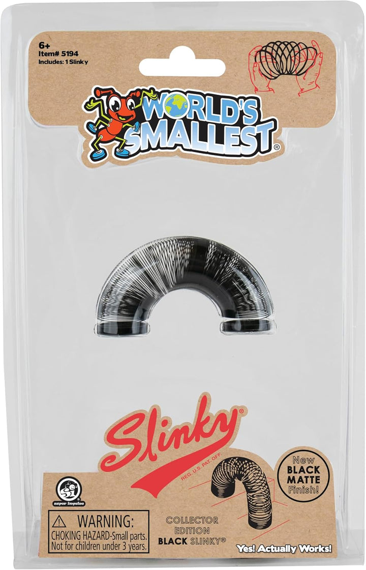 Super Impulse Just for Fun World’s Smallest Slinky Black Collector Edition