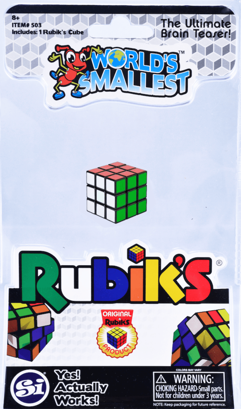 Super Impulse Puzzle World's Smallest Rubik's