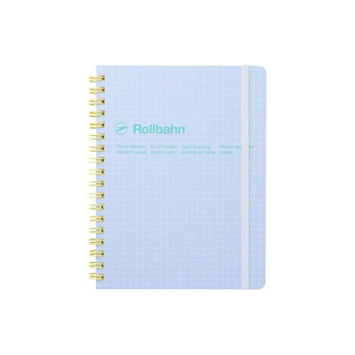 Sweet Bella Paper Light Blue Rollbahn Scuola Spiral Notebook - Large