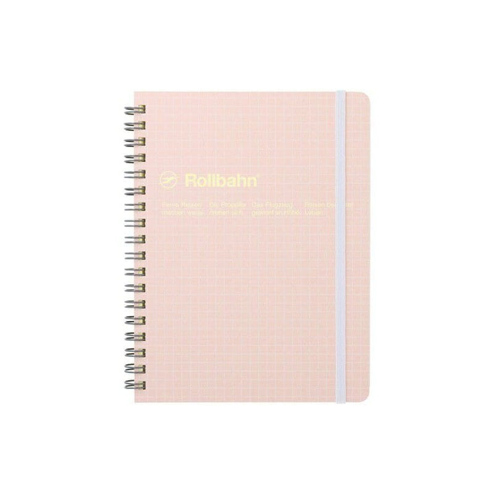 Sweet Bella Paper Light Pink Rollbahn Scuola Spiral Notebook - Large