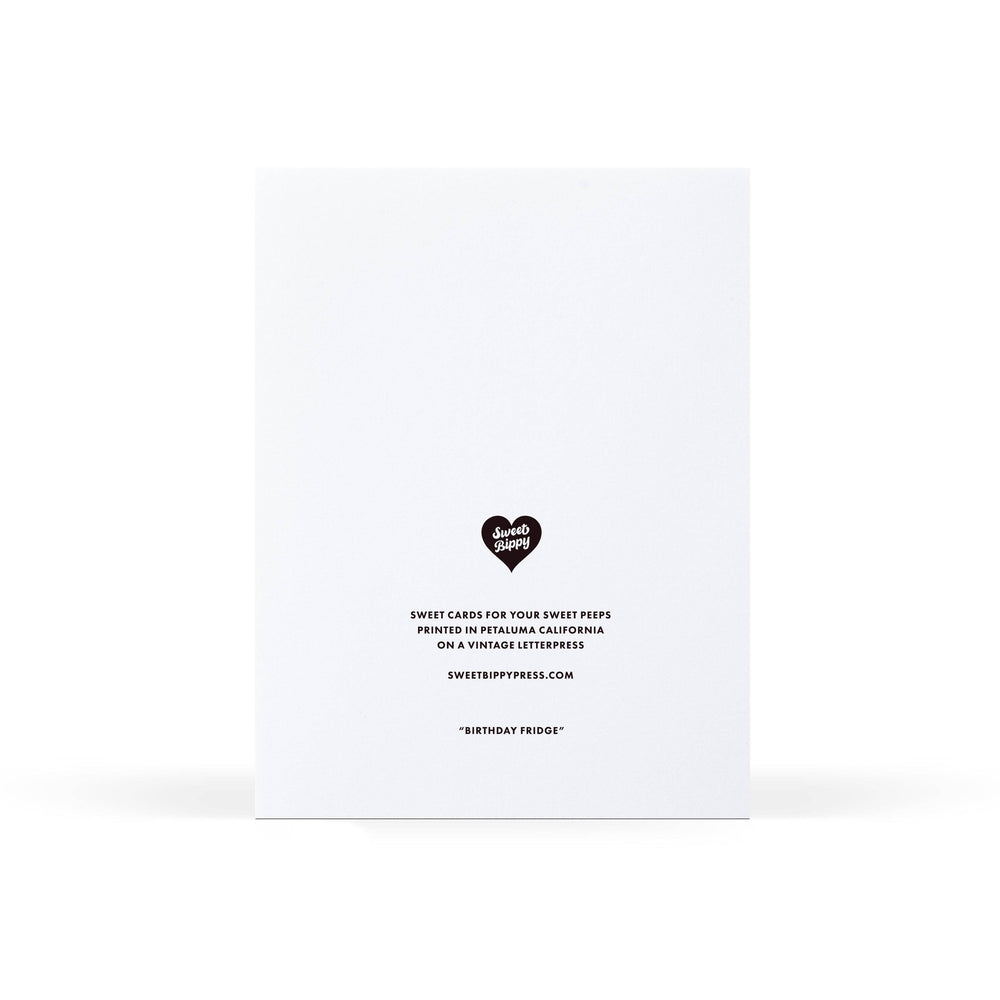 Sweet Bippy Press Cards Birthday Fridge