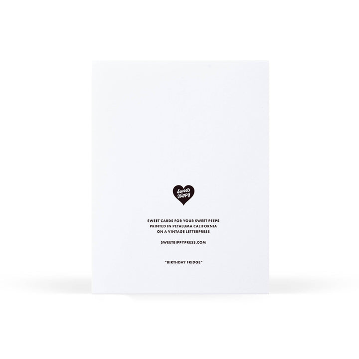 Sweet Bippy Press Cards Birthday Fridge