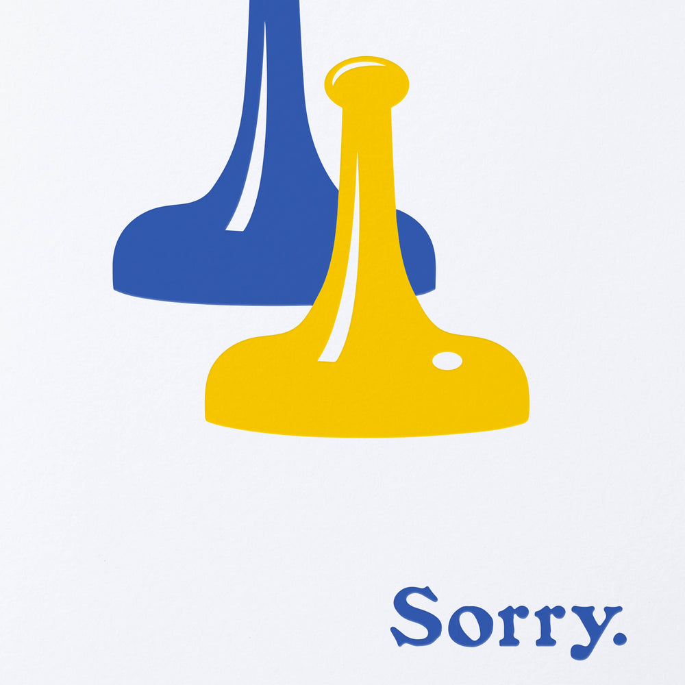 Sweet Bippy Press Cards Sorry Game Greeting Card