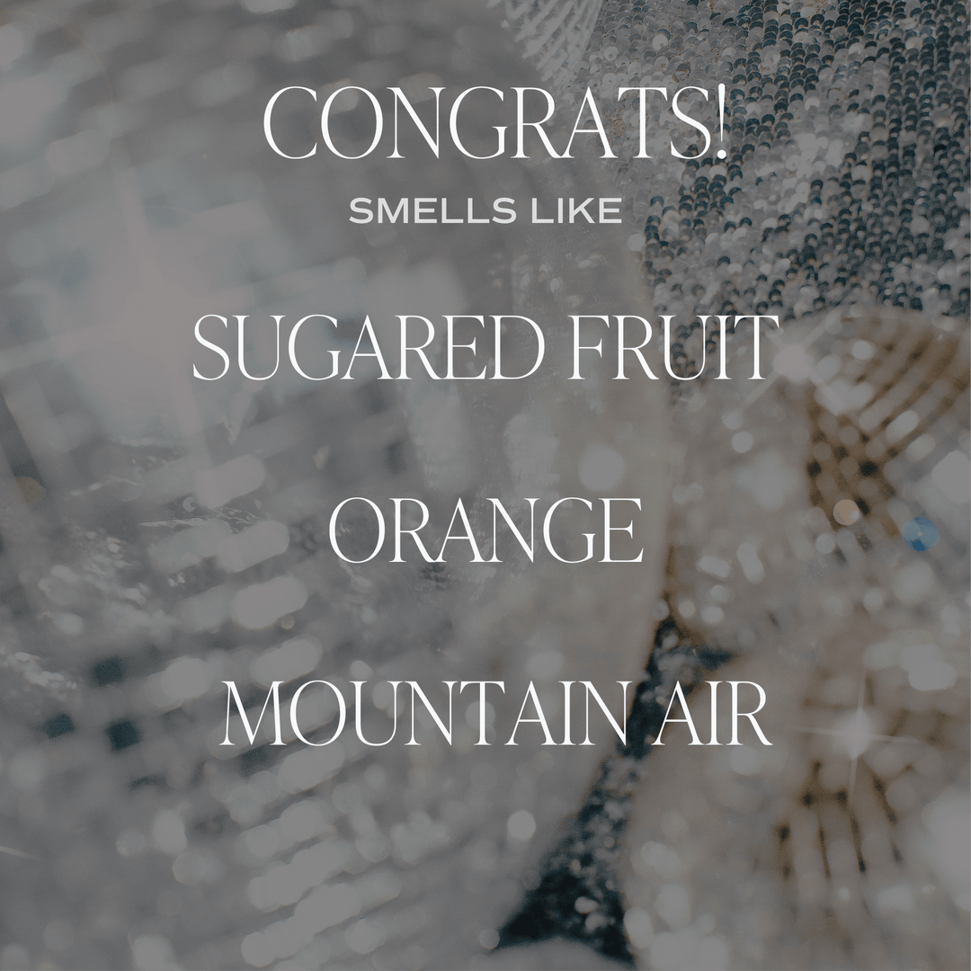Sweet Water Decor Gifts Congrats! 9 oz Soy Candle - Home Decor & Gifts