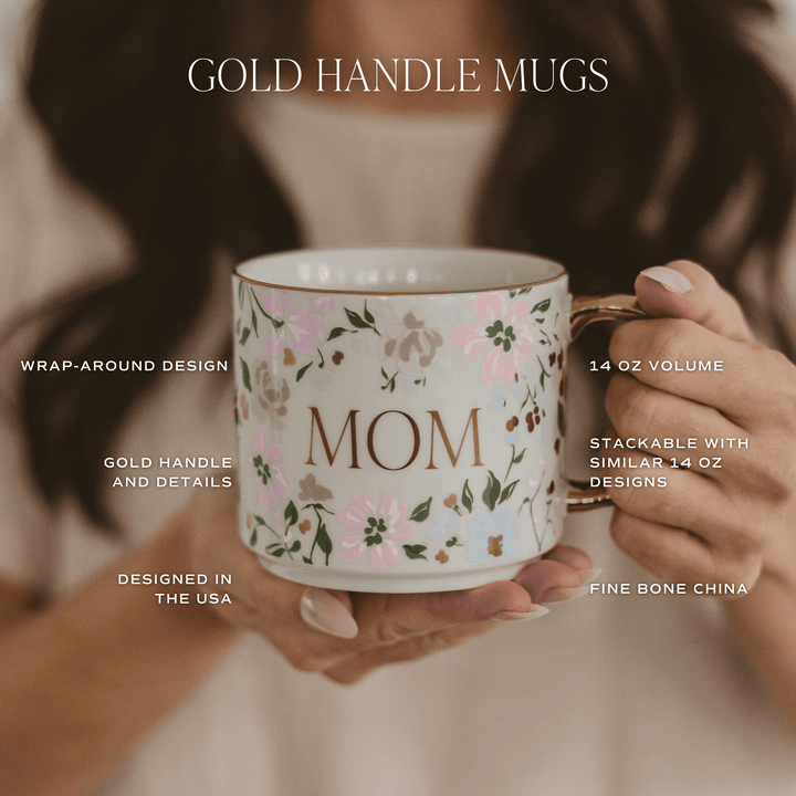 Sweet Water Decor Gifts Floral Quilt Coffee Mug