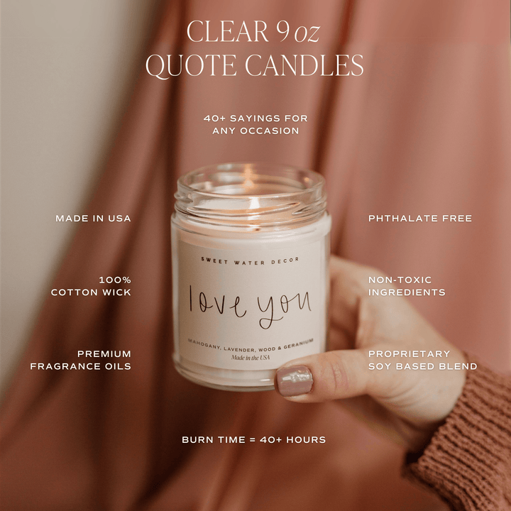 Sweet Water Decor Gifts Happily Ever After 9 oz Soy Candle - Home Decor & Gifts