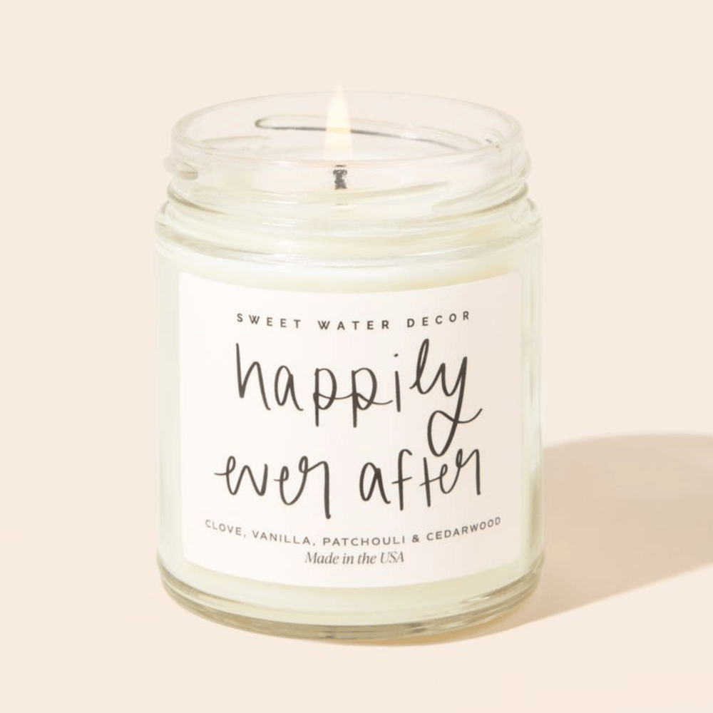Sweet Water Decor Gifts Happily Ever After 9 oz Soy Candle - Home Decor & Gifts