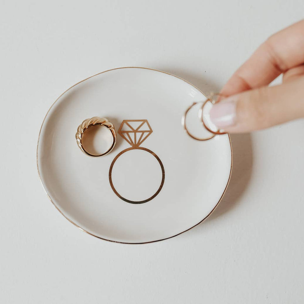 Sweet Water Decor Home Engagement Ring Jewelry Dish - Home Decor & Gifts