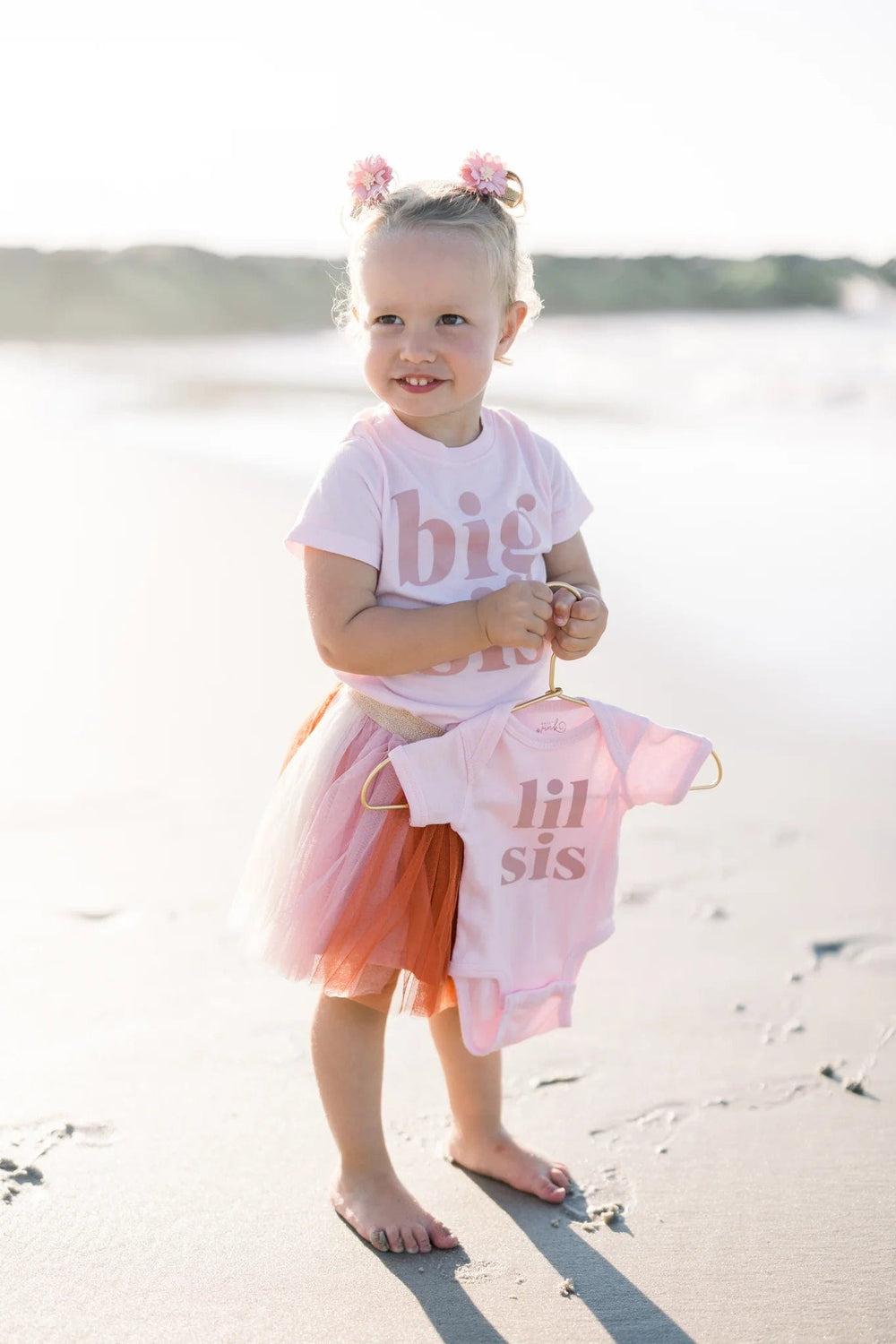 Sweet Wink Baby & Toddler Tops Big Sis Short Sleeve T-Shirt - Ballet