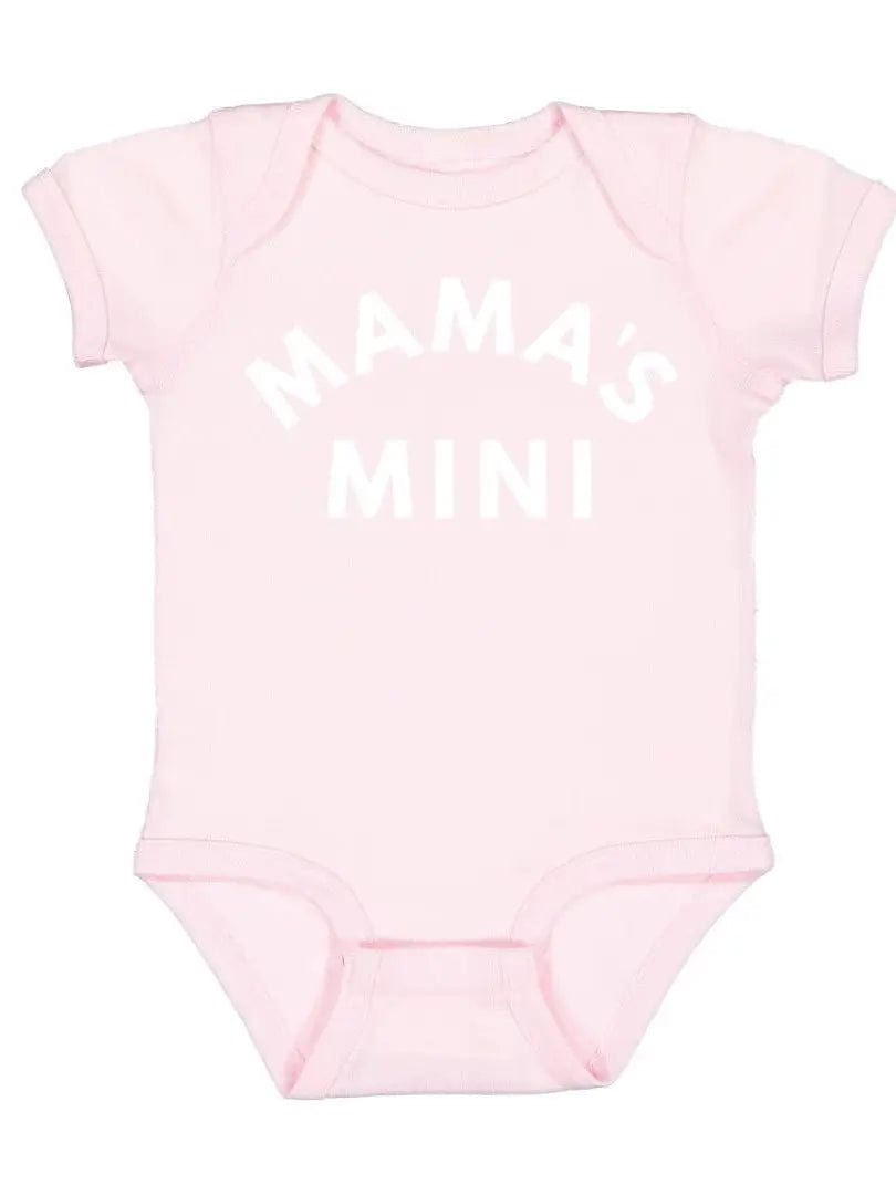 Sweet Wink Bodysuit Mama's Mini Short Sleeve Bodysuit - Baby Pink