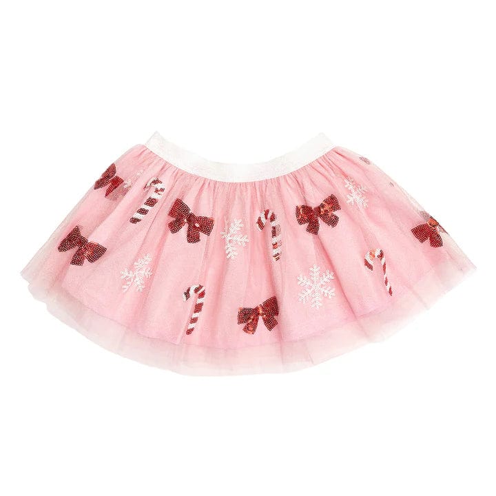 Sweet Wink Tutu Candy Cane Cutie Sequin Christmas Tutu