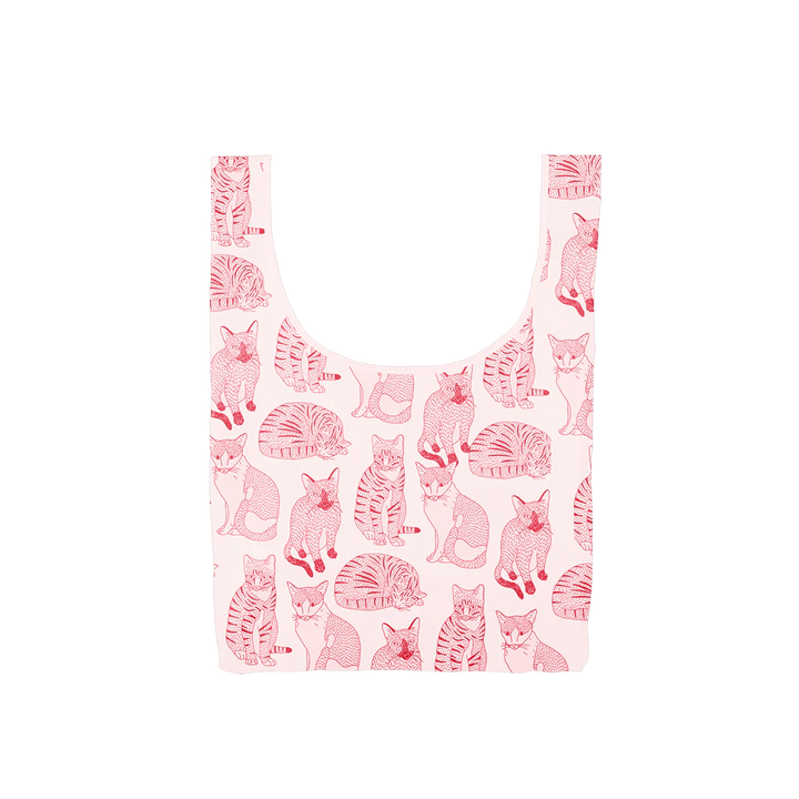 Talking Out Of Turn Bags Cat Lady - Medium Twist and Shouts - Reusable Grocery Bag