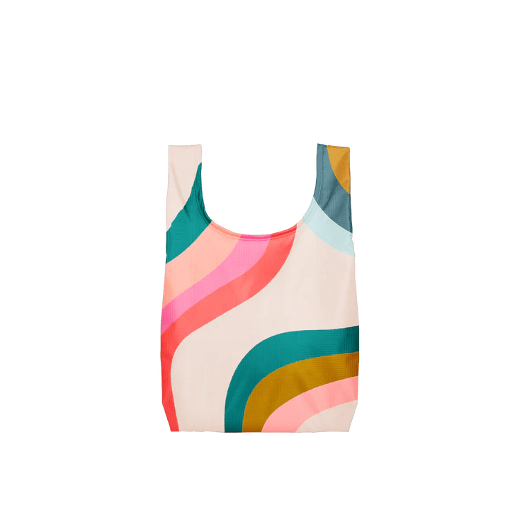 Talking Out Of Turn Bags Wavy - Small Twist and Shouts - Reusable Grocery Bag