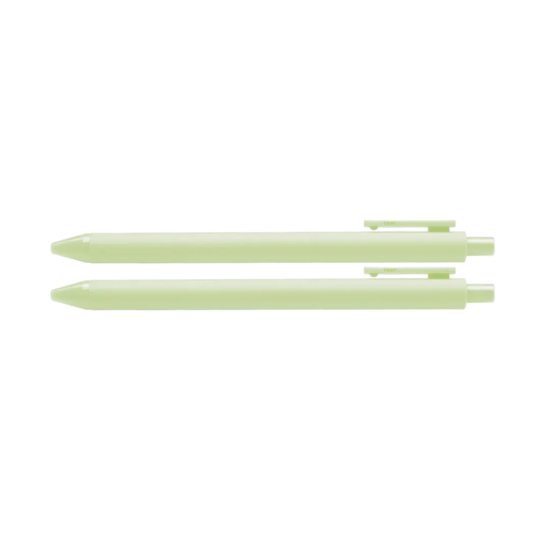 Talking Out Of Turn Paper Celery Fine Point, Gel Tip Jotter