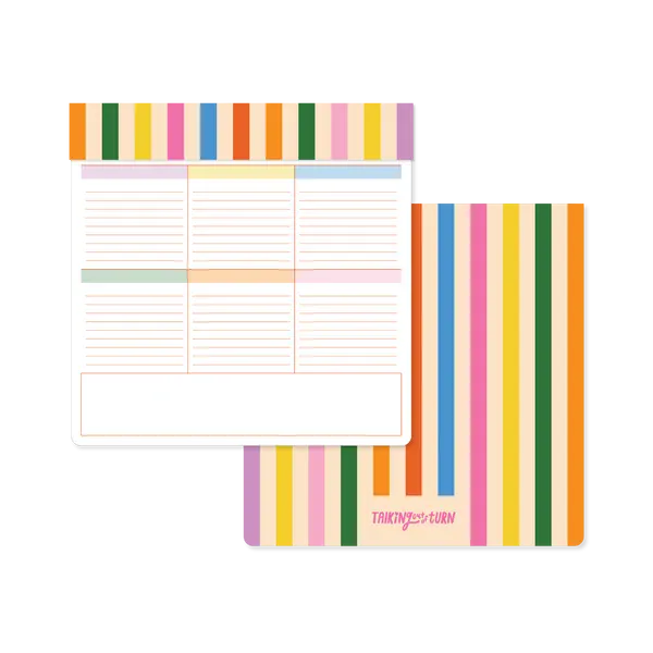Talking Out Of Turn Paper Happy Stripes Paper Pal