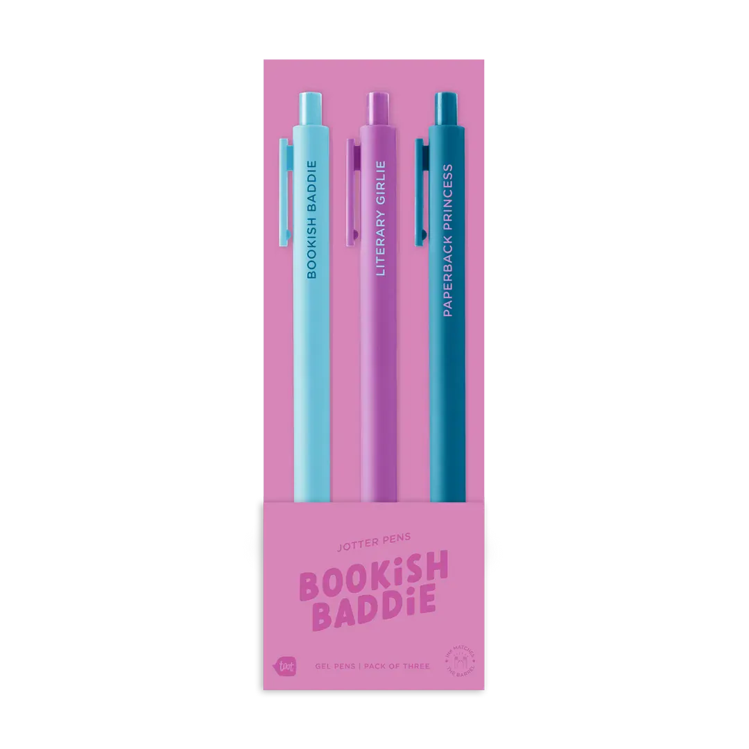 Talking Out Of Turn Paper Jotter Set 3 Pack - Bookish Baddie