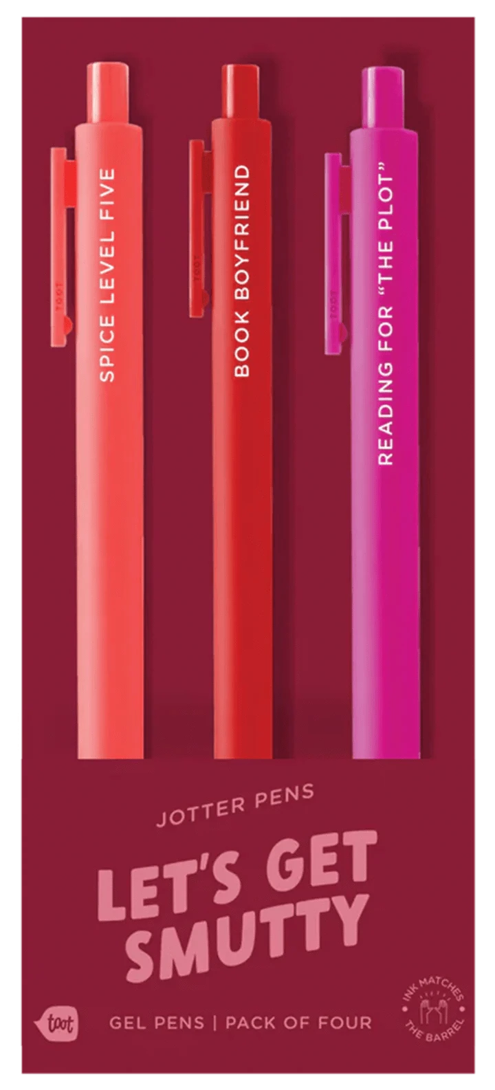 Talking Out Of Turn Paper Jotter Set 3 Pack - Let's Get Smutty