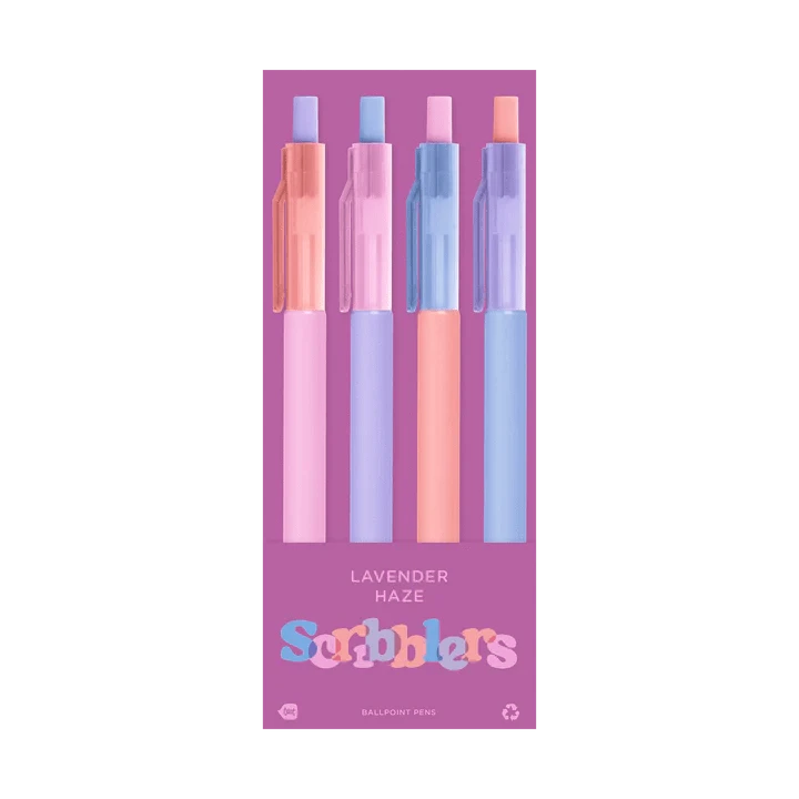 Talking Out Of Turn Paper Scribbler 4 Pack - Lavender Haze