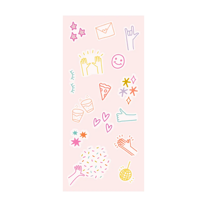 Talking Out Of Turn Paper Sticker Booklet - The Sweary Everything Edition