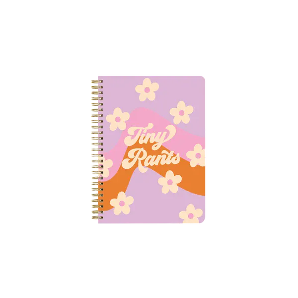 Talking Out Of Turn Paper Tiny Rants Mini Spiral Notebook