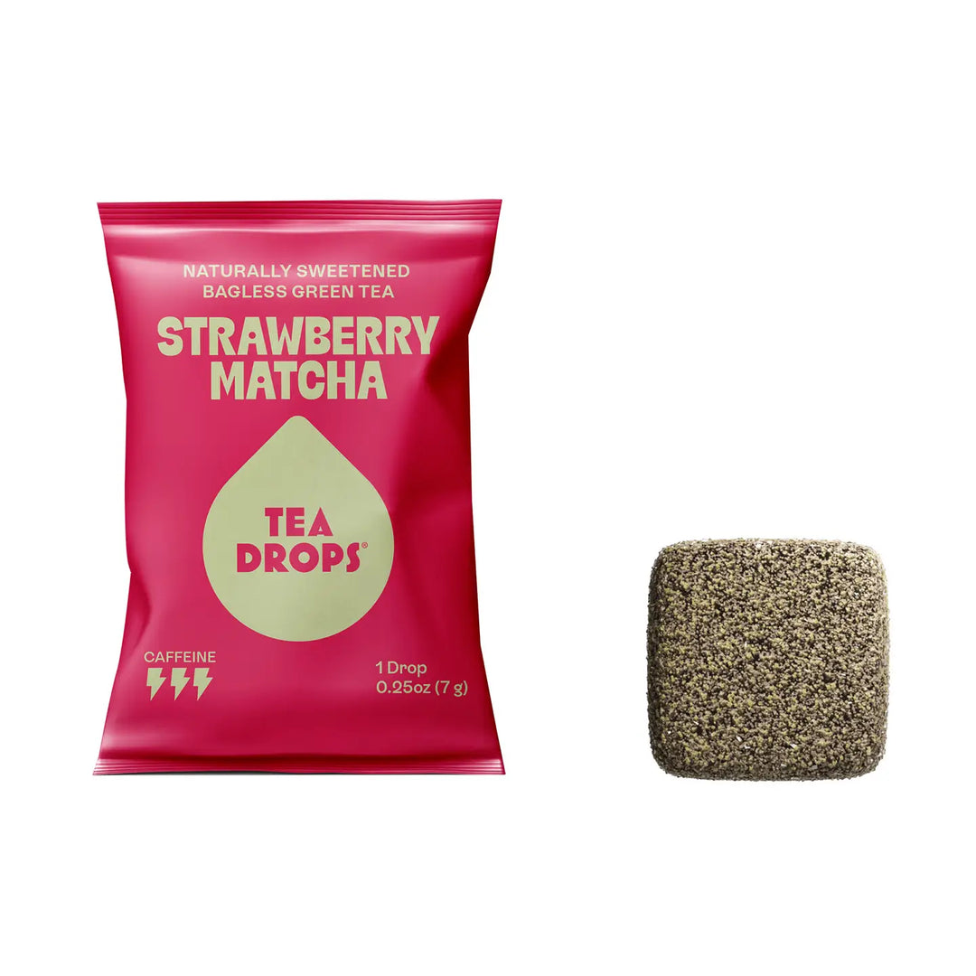 Tea Drops Gifts Strawberry Matcha Tea Drop Singles