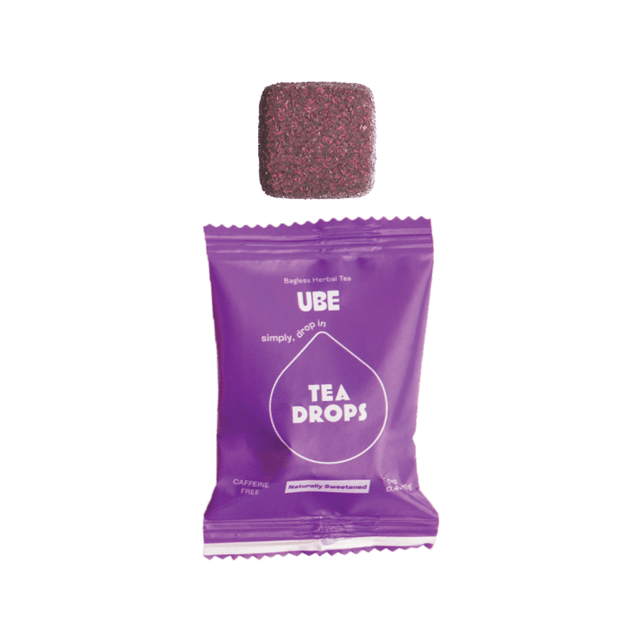 Tea Drops Ube Single Serves - 30 Unit Bulk Bag