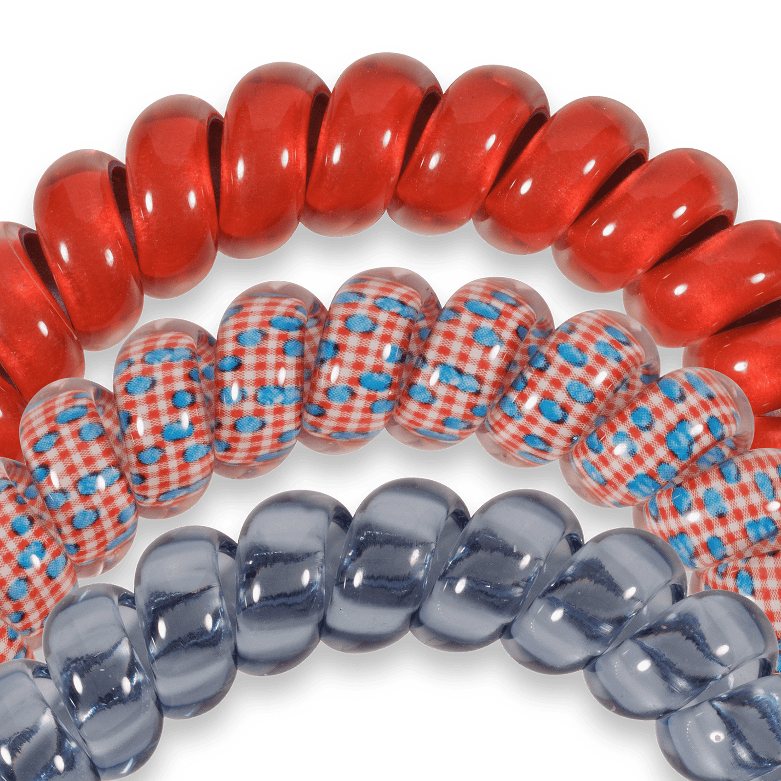 TELETIES Blueberry Farms Large Hair Ties