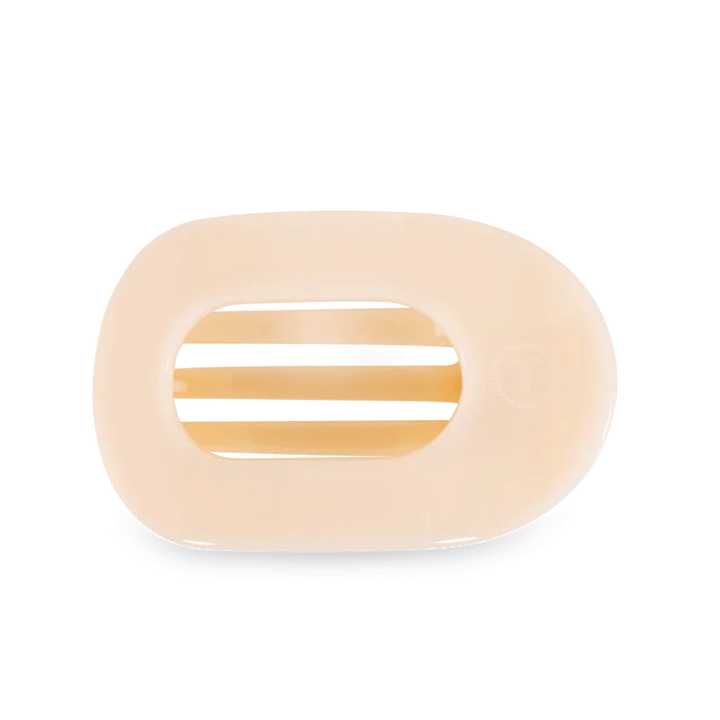 Teleties Fashion Almond Beige Teleties Large Flat Round Hair Clips