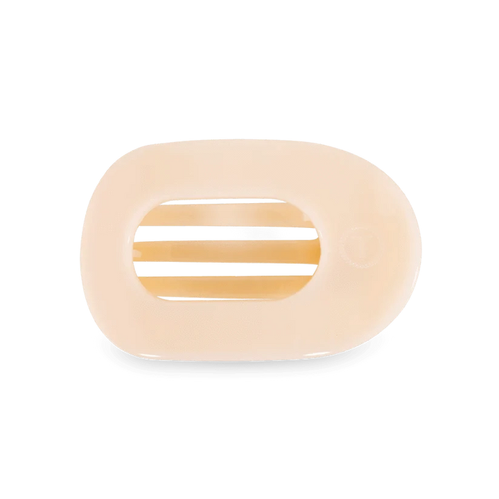 Teleties Fashion Almond Beige Teleties Medium Flat Round Hair Clips
