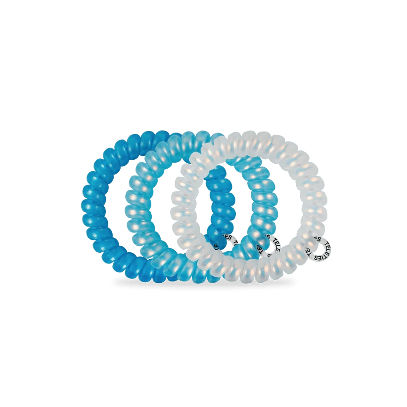 Teleties Fashion Blue Seas Teleties Large Hair Ties