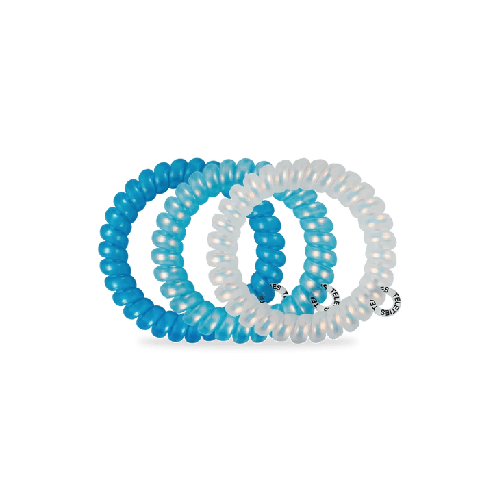 Teleties Fashion Blue Seas Teleties Large Hair Ties