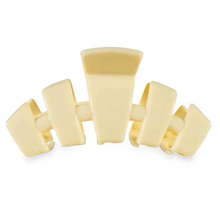 Teleties Fashion Classic Butter Yellow Teleties Large Claw Hair Clip