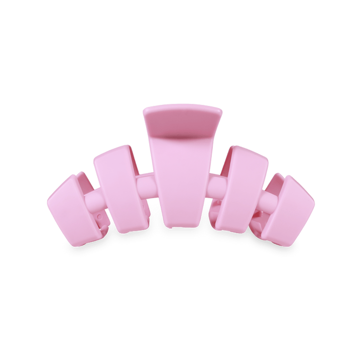 TELETIES Fashion Classic Hair Clip | Medium | Merry Pinkmas