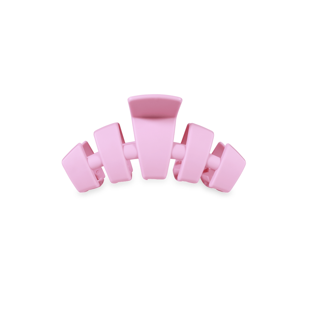 TELETIES Fashion Classic Hair Clip | Tiny | Merry Pinkmas