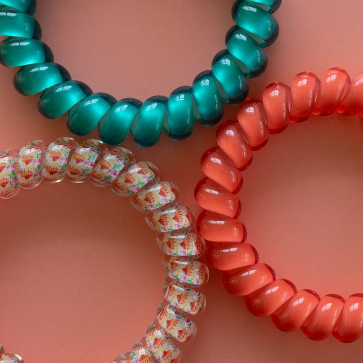 Teleties Fashion Coral Craze Teleties Large Hair Ties