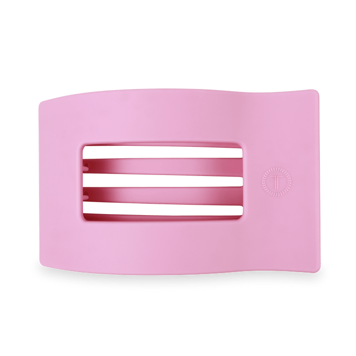 TELETIES Fashion Flat Rectangle Hair Clip | Large | Merry Pinkmas