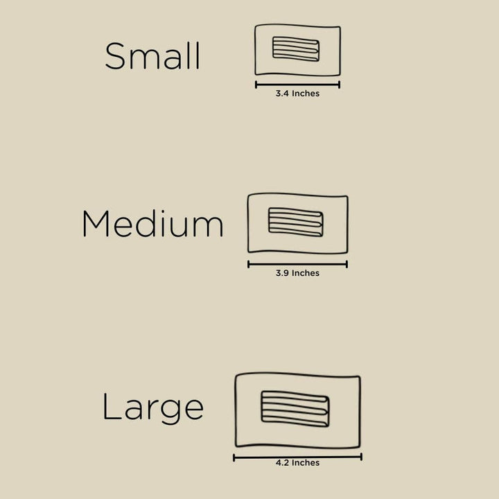 TELETIES Fashion Flat Rectangle Hair Clip | Medium | Merry Pinkmas