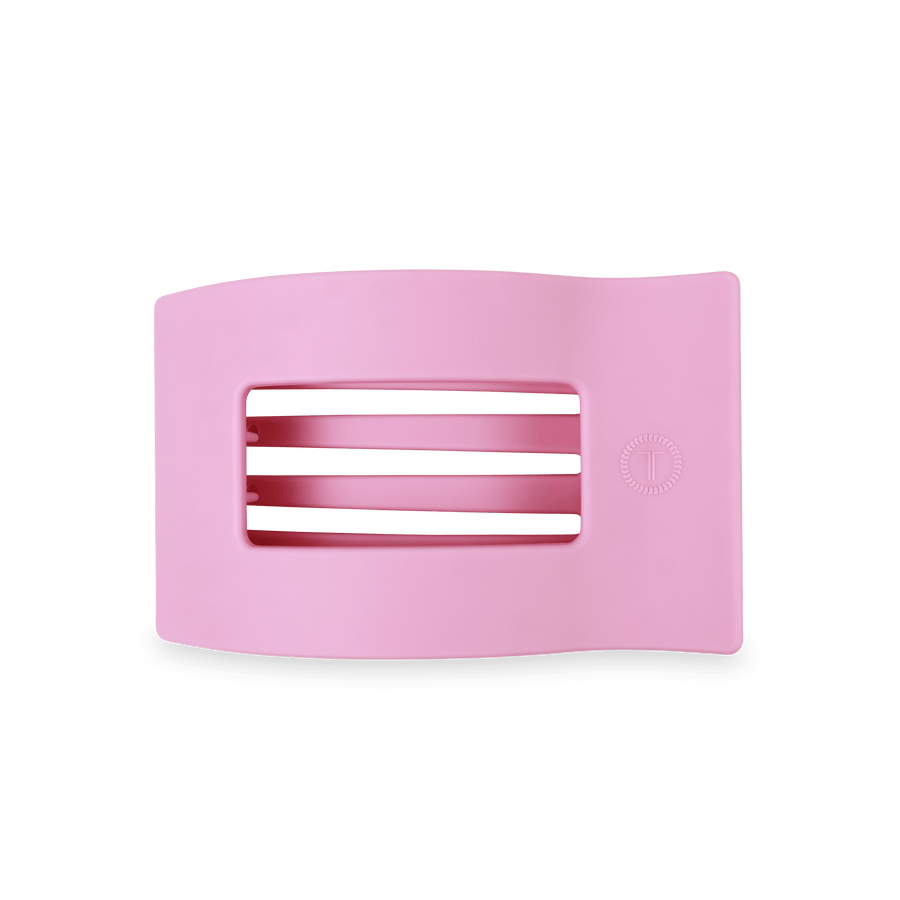 TELETIES Fashion Flat Rectangle Hair Clip | Medium | Merry Pinkmas