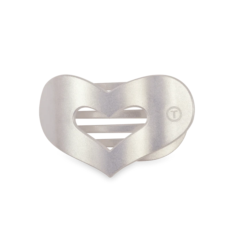 Teleties Fashion Mother of Pearl Teleties Flat Medium Hair Clips