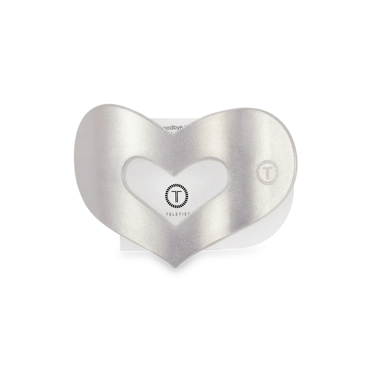 Teleties Fashion Mother of Pearl Teleties Flat Medium Hair Clips