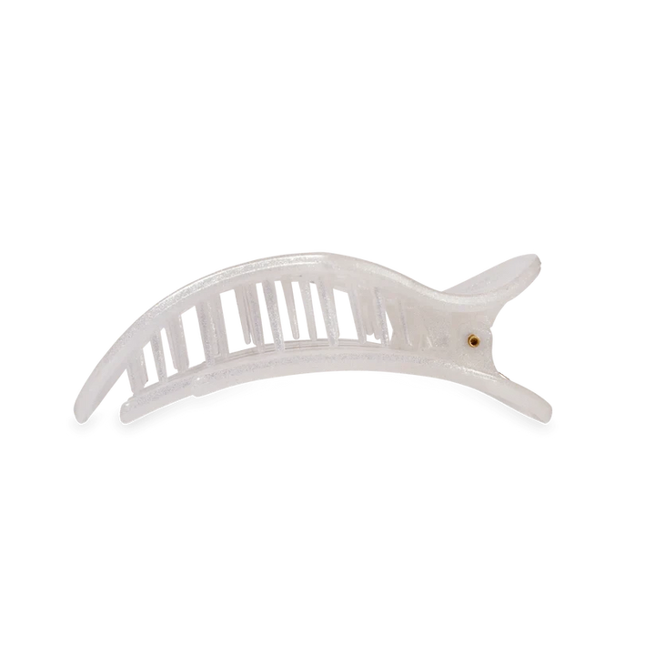 Teleties Fashion Mother of Pearl Teleties Flat Medium Hair Clips