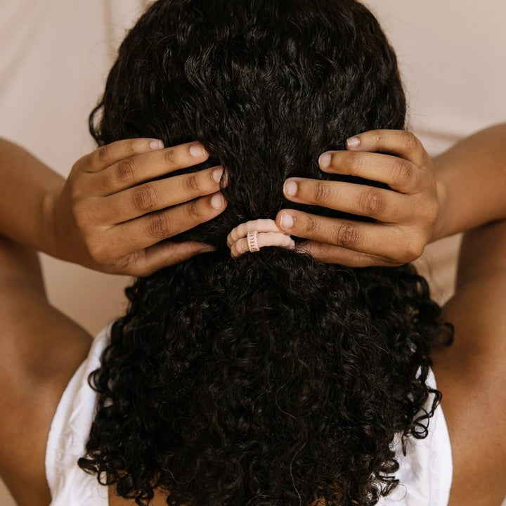 TELETIES Fashion Nylon Hair Ties | Large