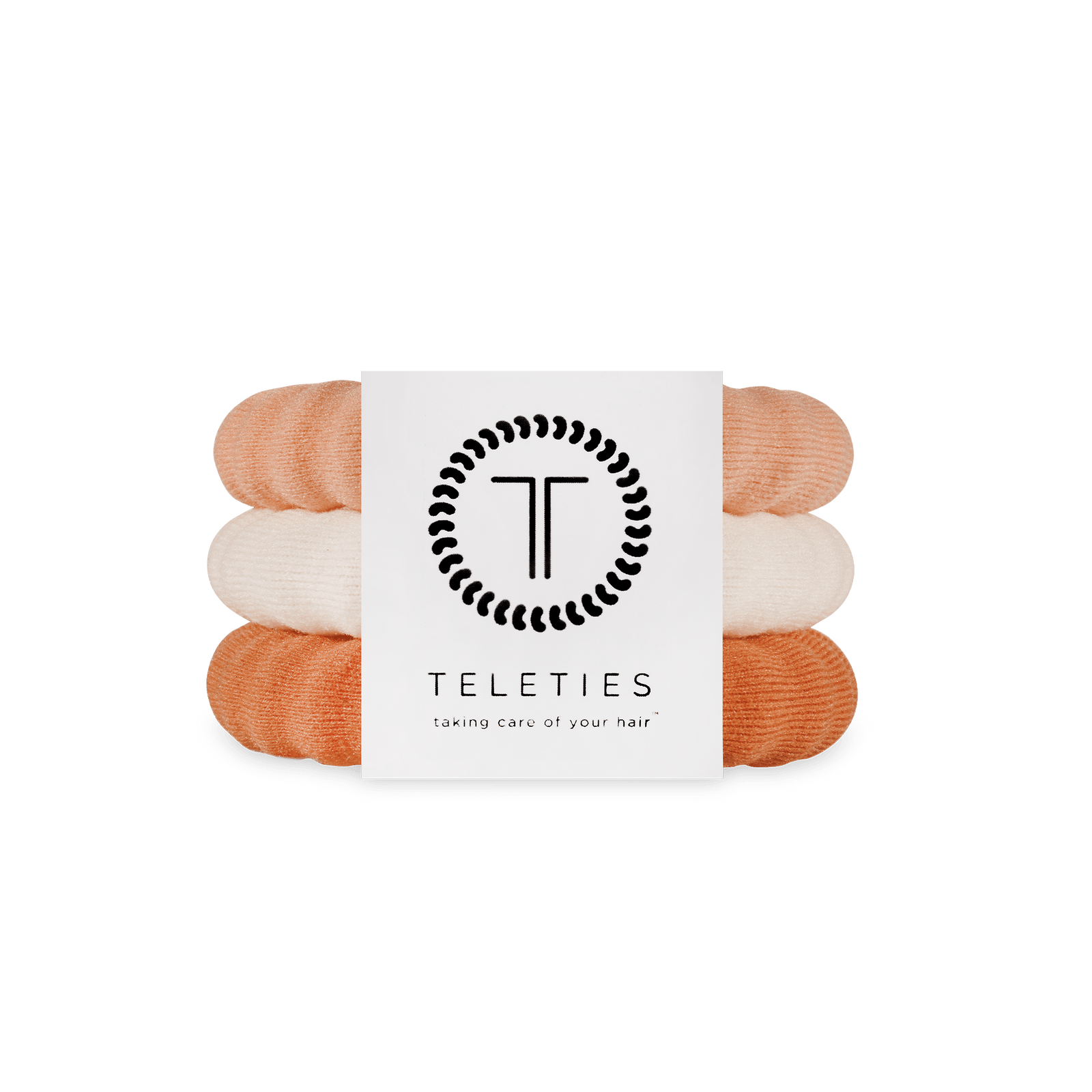 TELETIES Fashion Nylon Hair Ties | Large