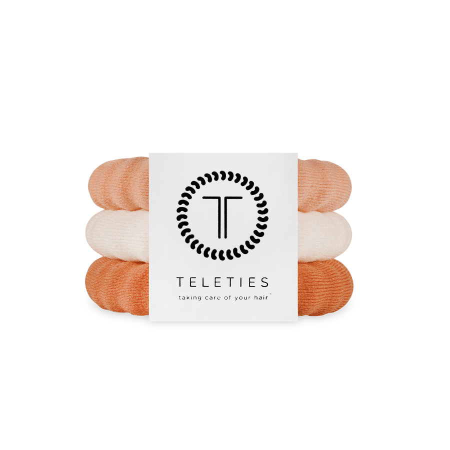 TELETIES Fashion Nylon Hair Ties | Large