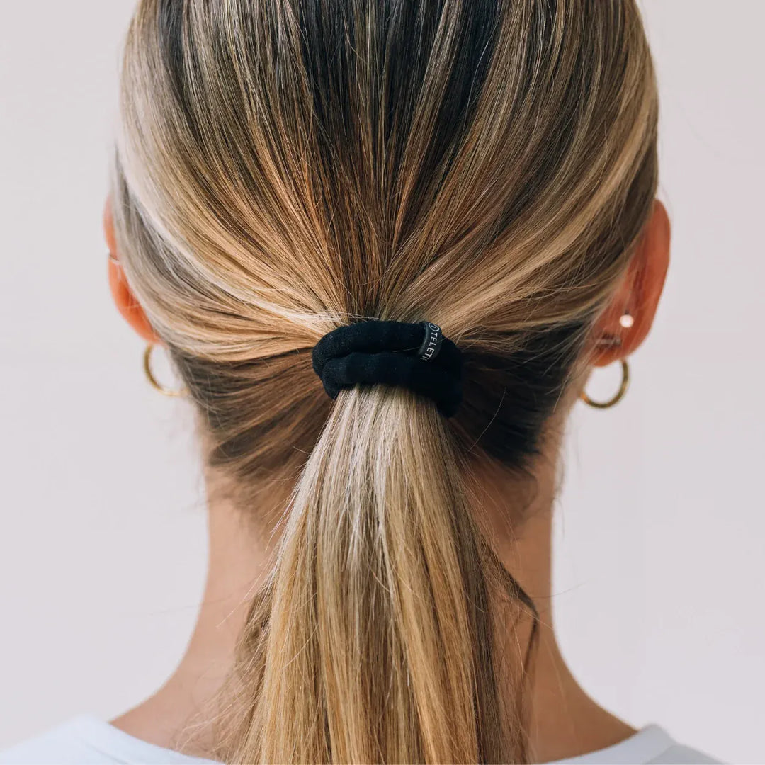 TELETIES Fashion Nylon Hair Ties | Small