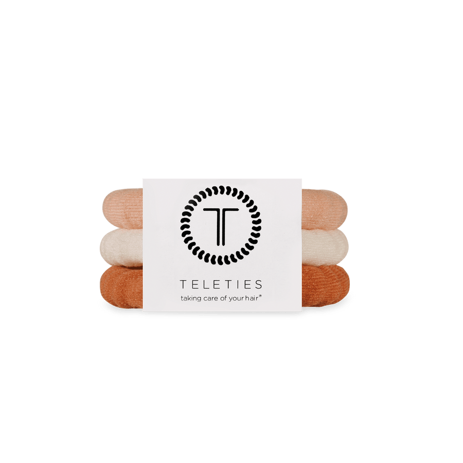 TELETIES Fashion Nylon Hair Ties | Small